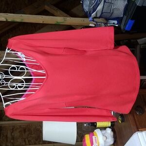 Boden red pullover top. Size 10